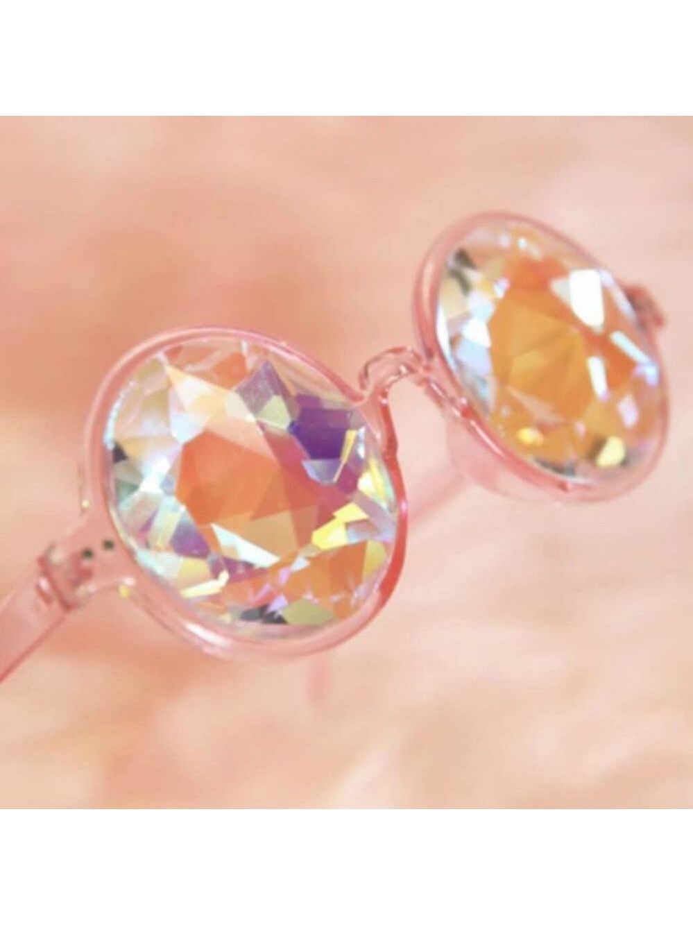 Sunglasses Kaleidoscope Rainbow Prism glasses - Picture 4 of 7